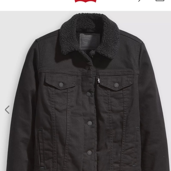 Levi’s Sherpa Black - Picture 1 of 4